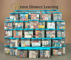 Weston Distance Learning sends gifts to the Troops!